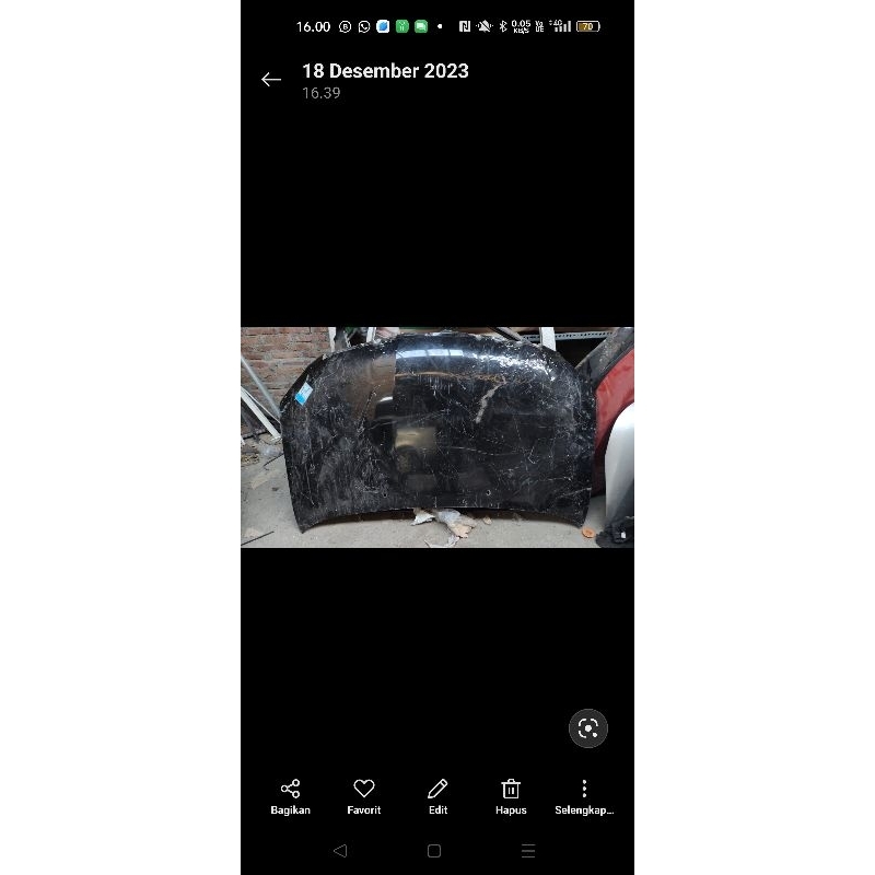 kap mesin Innova 2014