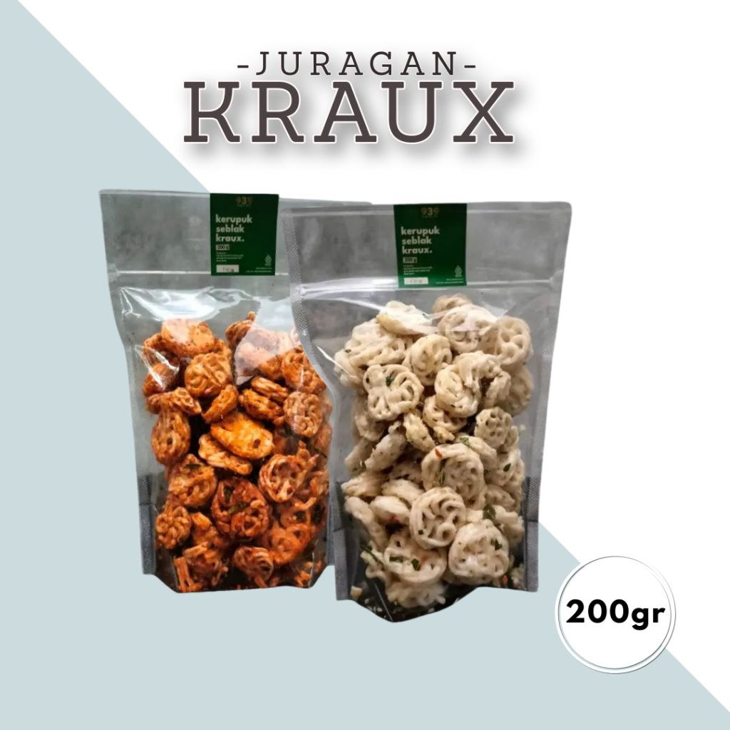 

Seblak 200gr Kerupuk krupuk seblak bantet kering pedas gurih Kraux