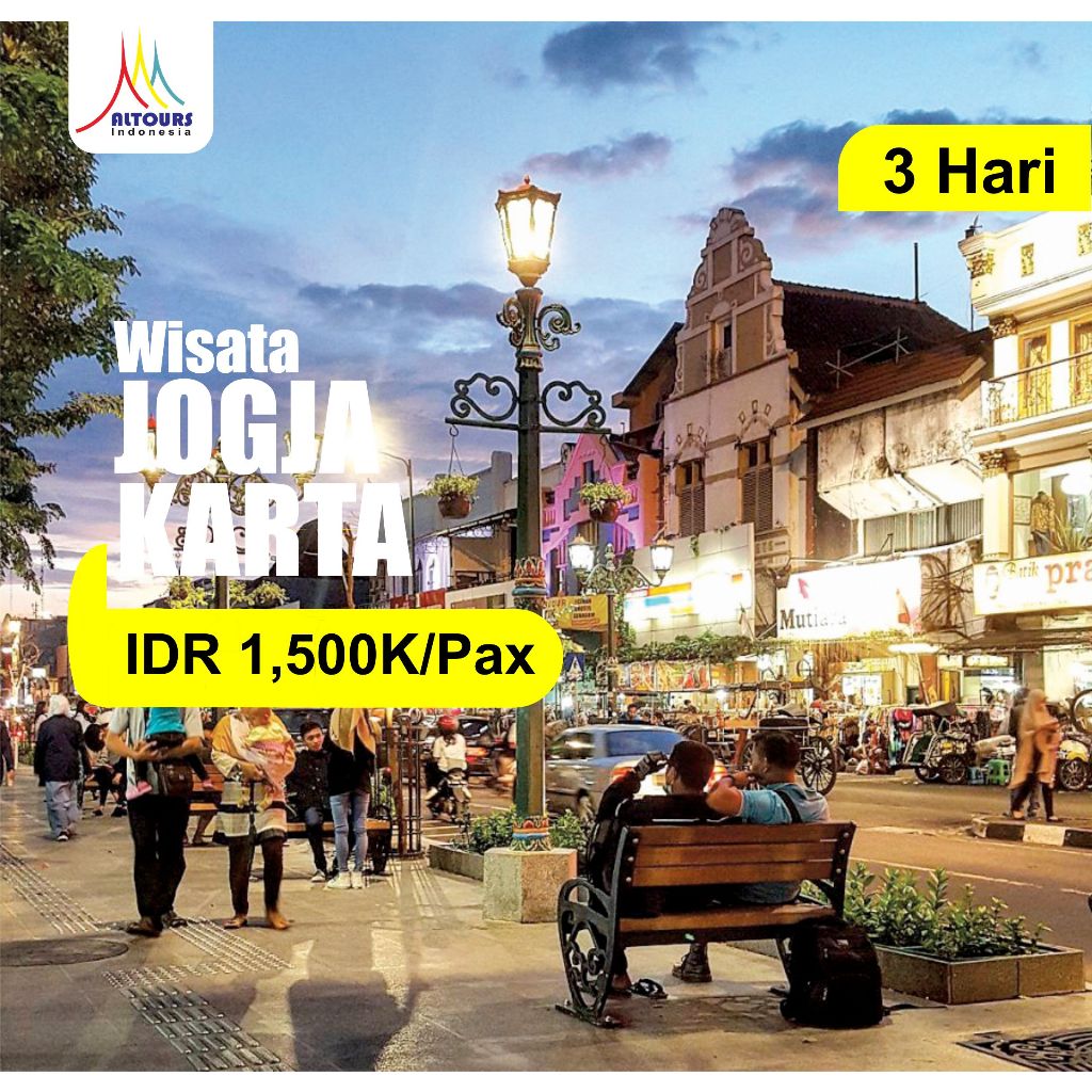 Open Trip Wisata JOGJA 3D bersama ALTOURS TRAVELINDO
