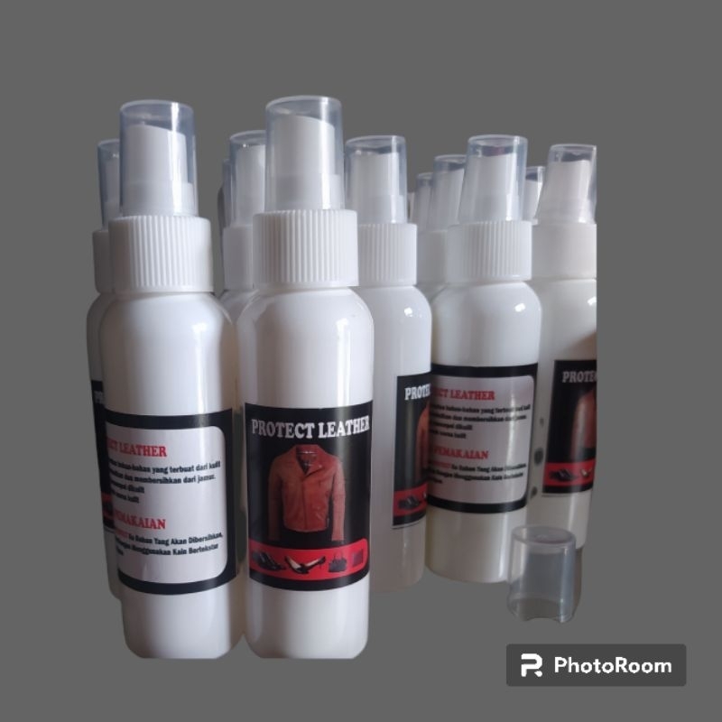 pembersih pelembut semir jaket kulit tas sepatu jok mobil anti jamur spray protect