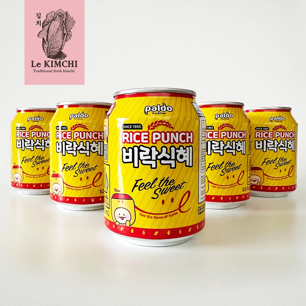 PALDO Sikhye Rice Punch Halal Minuman Korea Minuman Kaleng Korea Korean Drink