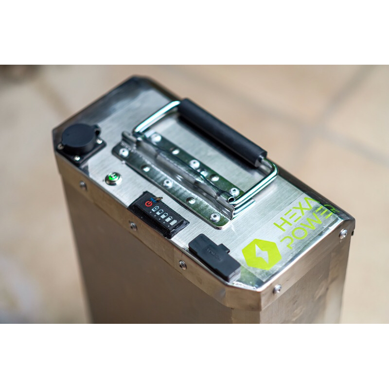 Baterai Gesits Yadea Polytron Fox R S 500 Custom Hexa Power SK 40Ah 55Ah 60Ah LG 66Ah CATL 72Ah Batt