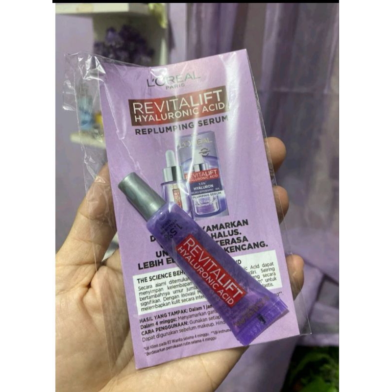 loreal paris revitalift hyaluronic acid serum 7,5 ml(ungu)