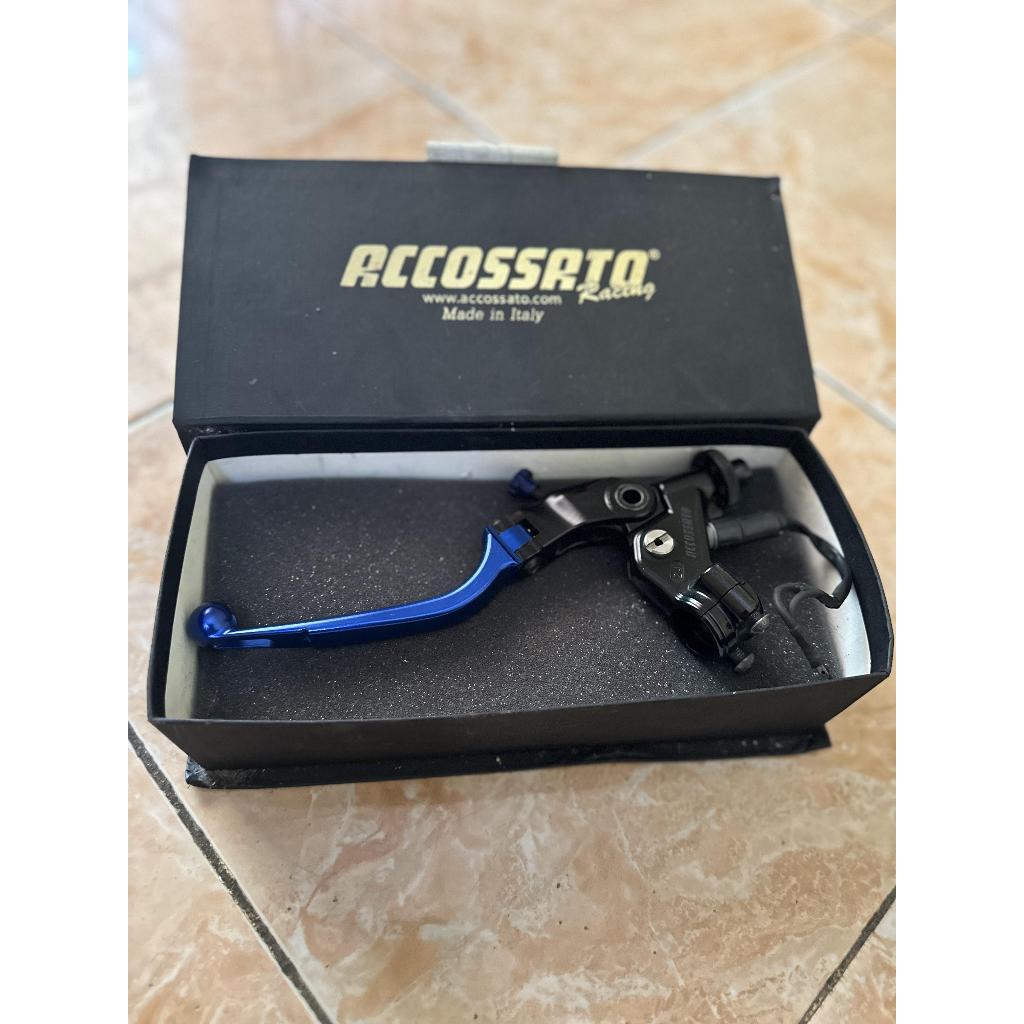 Kopling Accosato Original Italy Biru Second Like New Universal / Hand Clutch