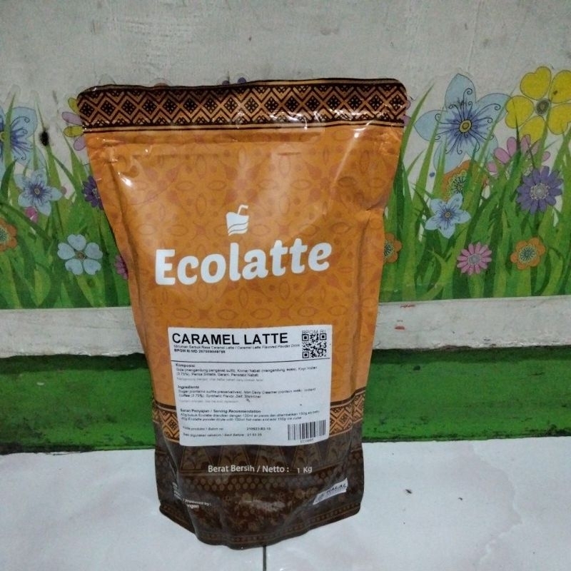 

BUBUK MINUMAN ANEKA RASA ECOLATTE RASA CARAMEL LATTE (EX CHO' LATTE)