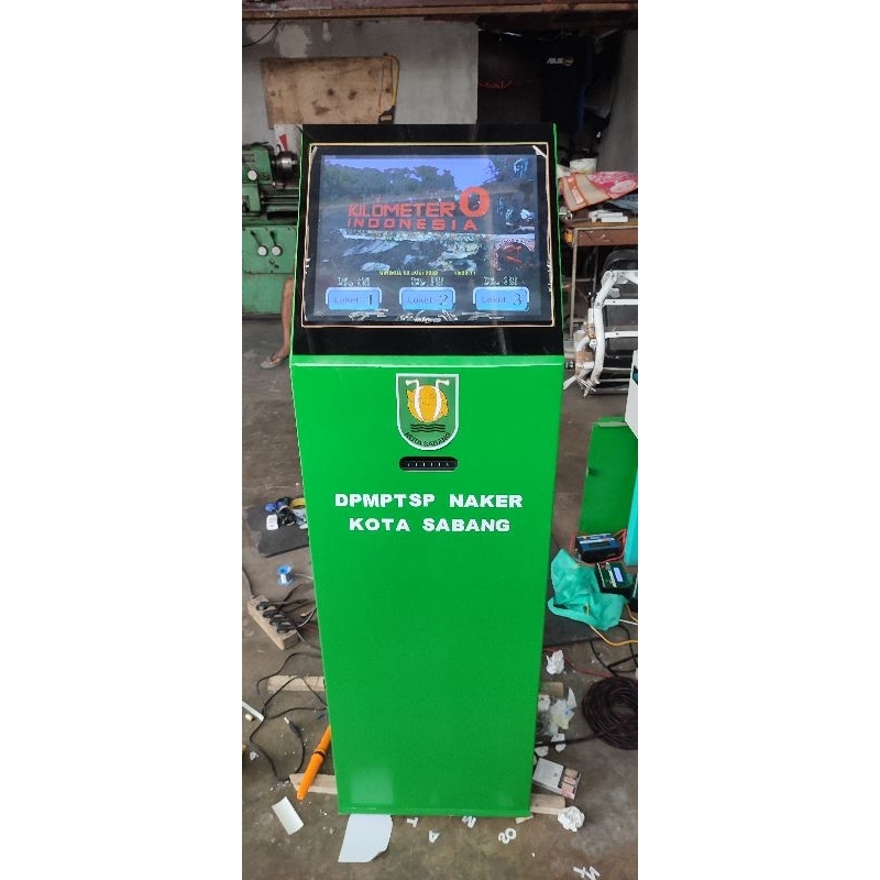kiosk mesin antrian