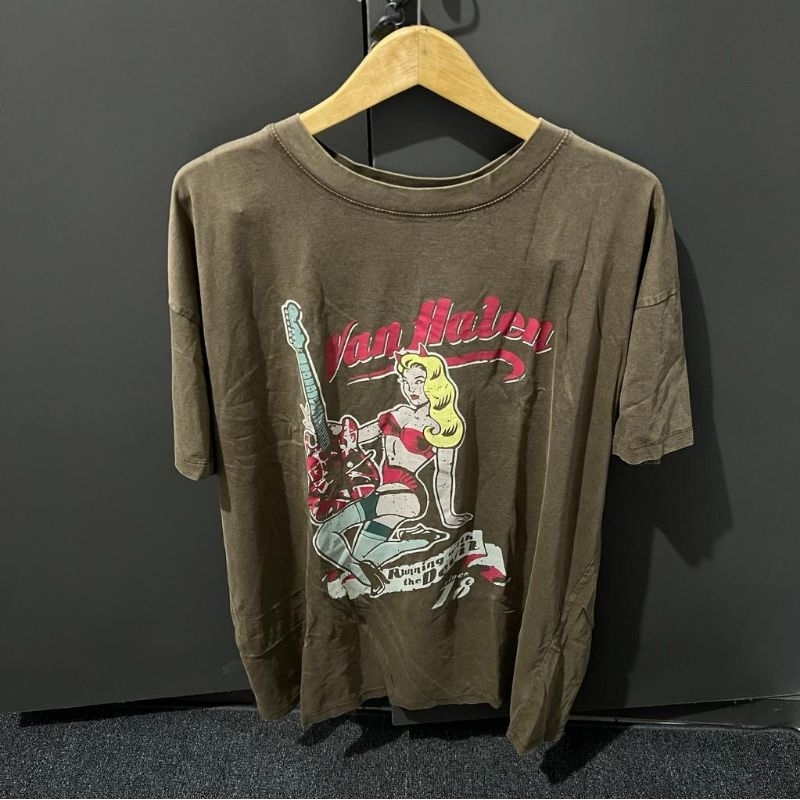 Original Tshirt Van Halen Kaos Band Official Merchandise Size XS - XL