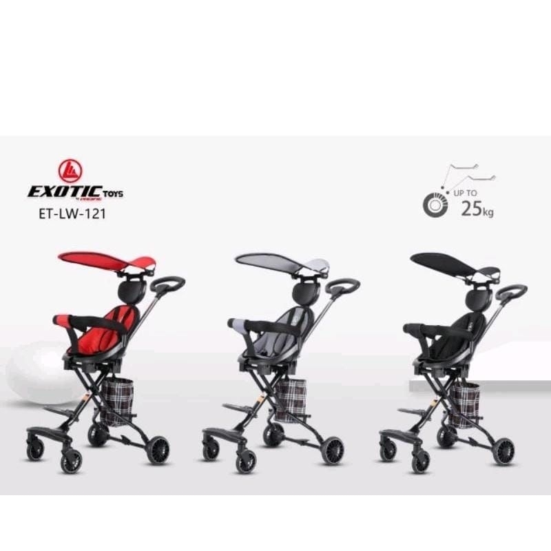 STROLLER EXOTIC LW- 121 BISA 2 ARAH/ STROLLER ANAK MURAH LW 121