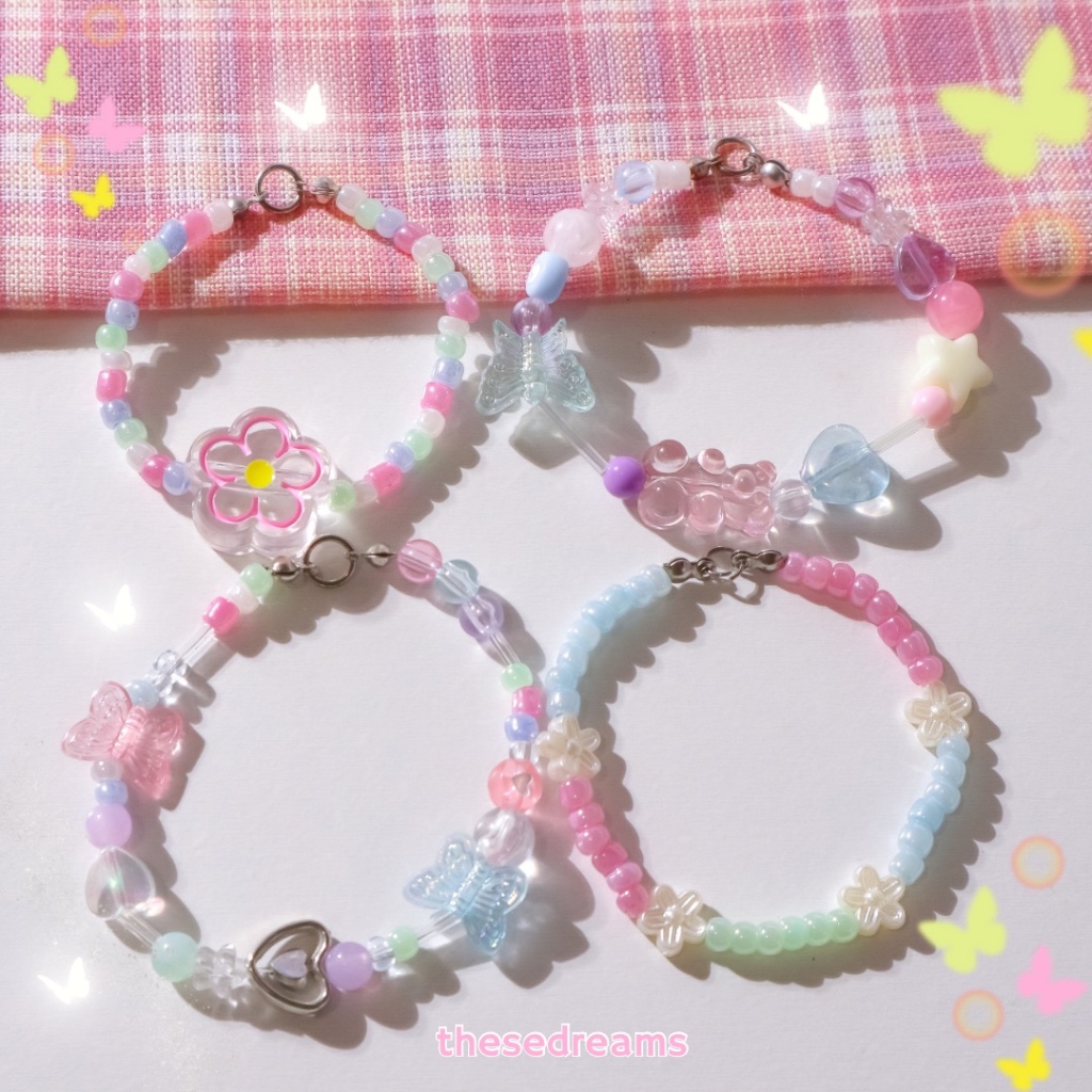 Beads Bracelet | Gelang Manik | Gelang Kpop Custom