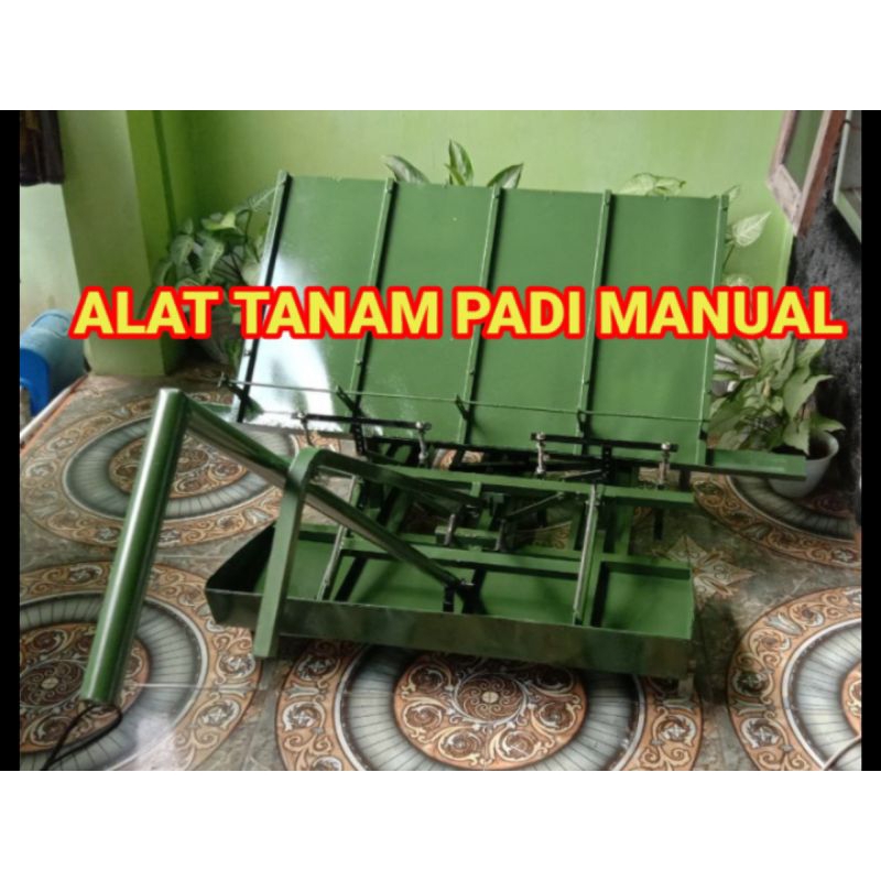 Alat Tanam Padi Manual 4 Lajur