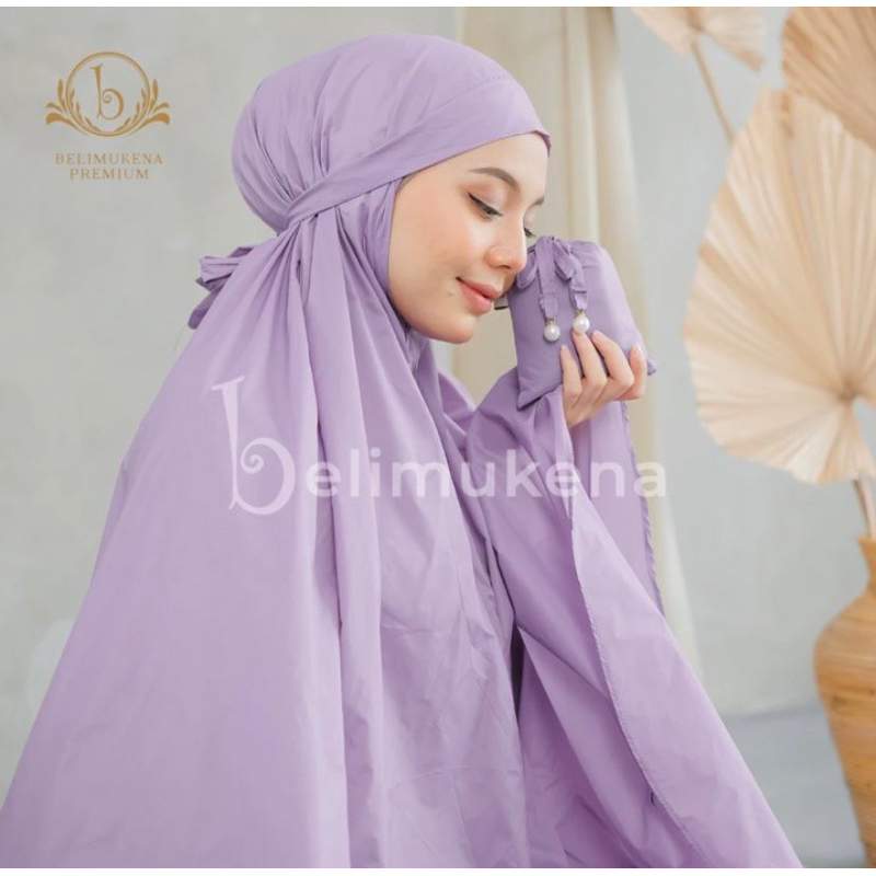 [READY NEW] BELIMUKENA MUKENA TRAVELING WARNA LAVENDER
