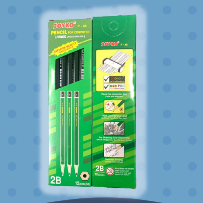 

Pensil Joyko 2B (Pack / Pcs)