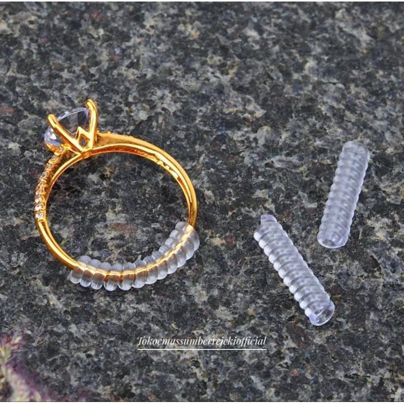 Pengecil cincin ukuran cincin / pengganjal cincin / adjuster silikon / pengecil cincin silikon / pen