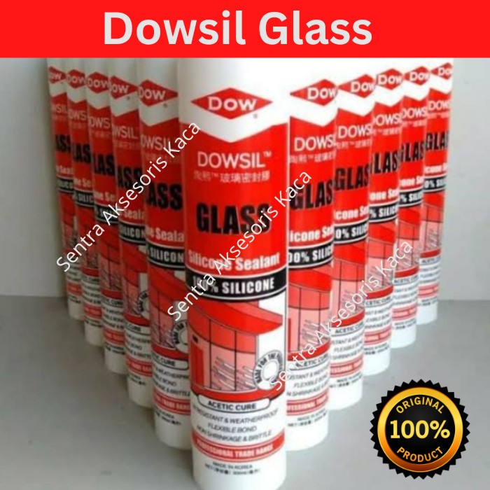 

Dowsil Dow Corning Asam lem kaca Silicone Sealant
