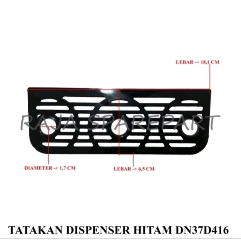 Tatakan dispenser/tatakan gelas dispenser politron