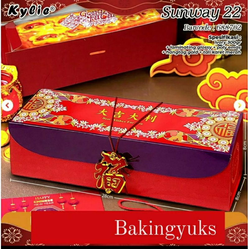 BOX DUS PACKAGING IMLEK/HAMPERS IMLEK/ 28X8X8/BOX SUNWAY 22