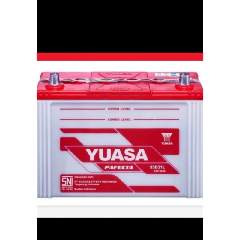 AKI ACCU BASAH YUASA 95D31L PF AKI KERING PAJERO FORTUNER 95D31L