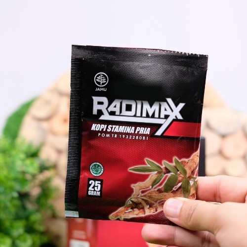 Kopi Radimax Asli Original (Resmi) - Isi 10 Sachet, Kopi Penambah Stamina Dan Gairah Seksual Pria, O