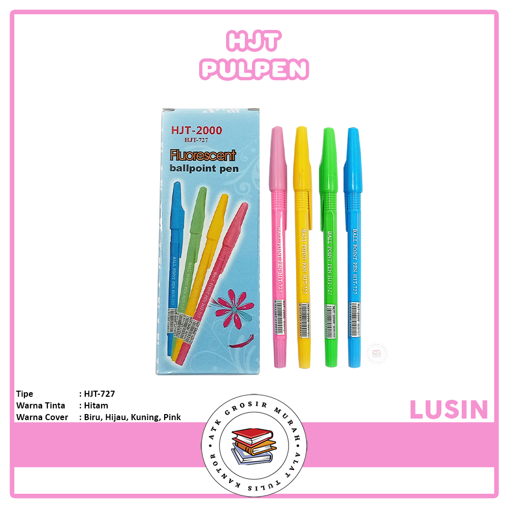 

HJT - Pulpen Fluorescent HJT-727 - Lusin