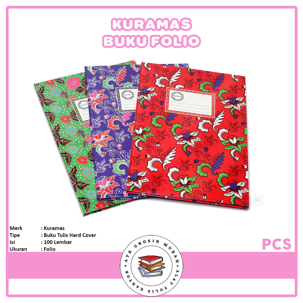 

KURAMAS - Buku Folio 100 Hard Cover - Pcs