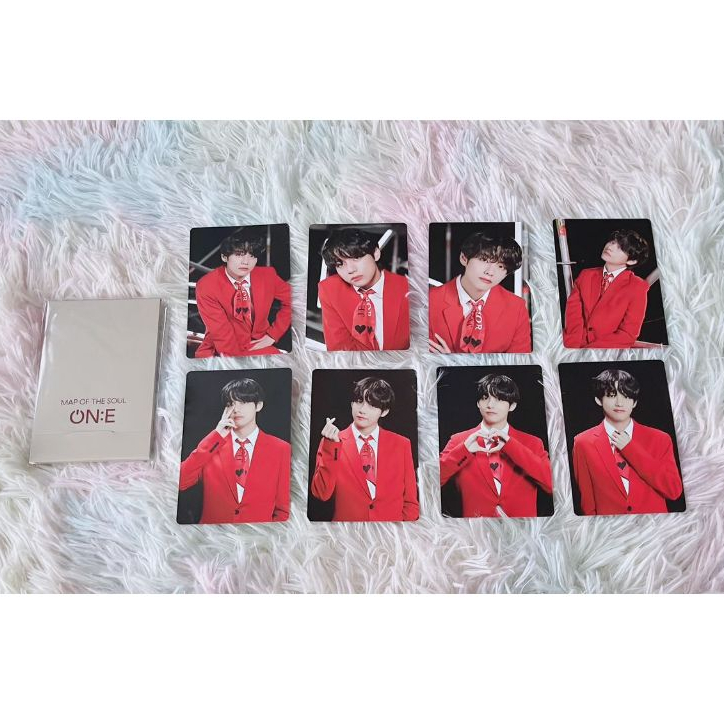BTS MINI PHOTOCARD MAP OF THE SOUL ON:E V OFFICIAL PC TAEHYUNG MOTS