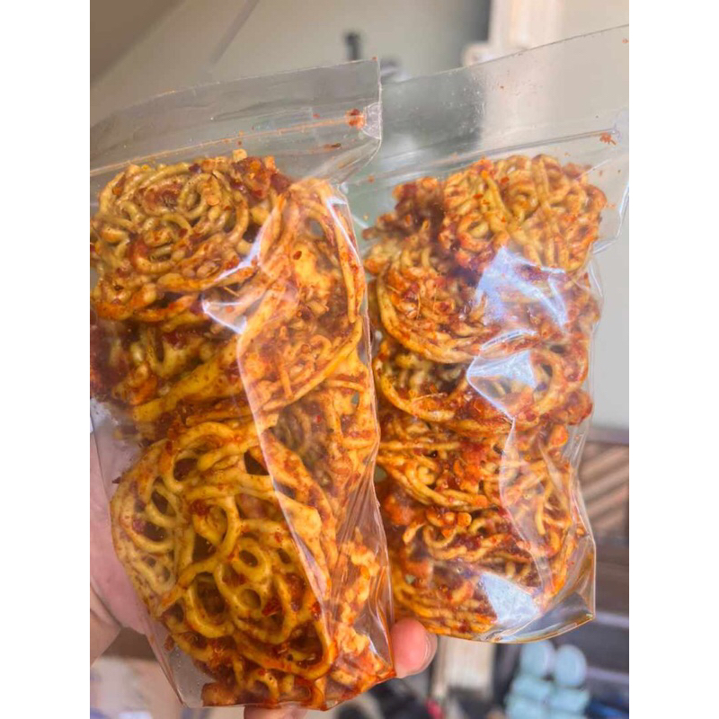 

COD SEBRING - Pukmie Cikruh Kerupuk mie Hot 100gr Seblak Kering