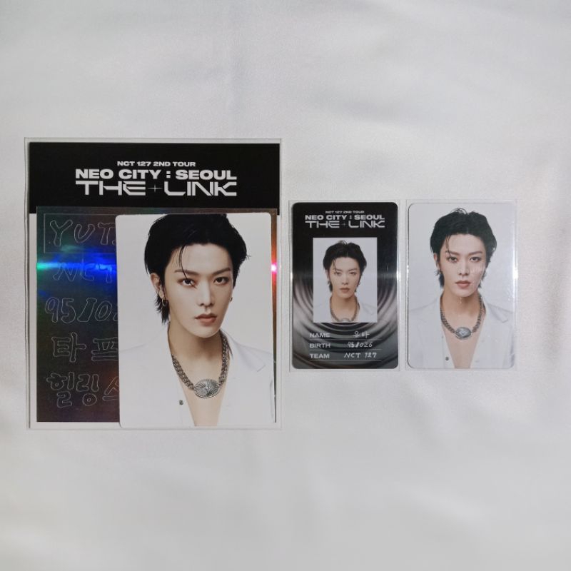 NCT 127 Neo City : Seoul The Link ID Card + Deco Sticker Set Yuta