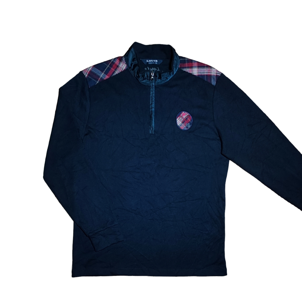 Sweater Tracktop Pria LOUIS T CROWN GOLF Jacket Branded Preloved