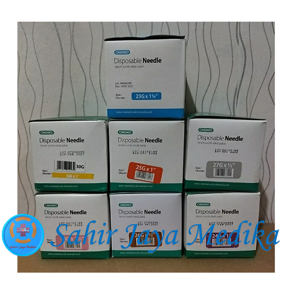 Harga Per Pcs Needle 18G Nedle 23G needle 24G Nedel 25G Needle 26G Needle 27G Needle 30G