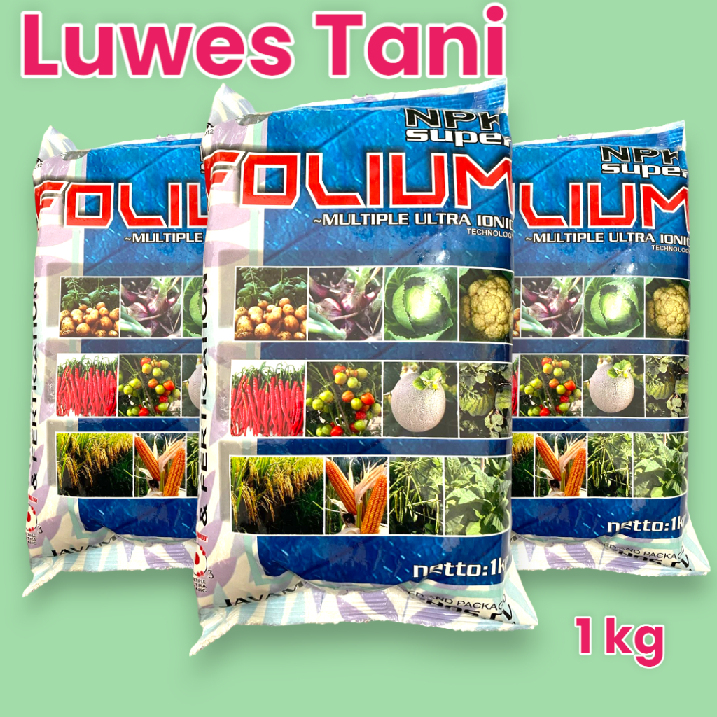 Pupuk NPK Super FOLIUM isi 1Kg java folium