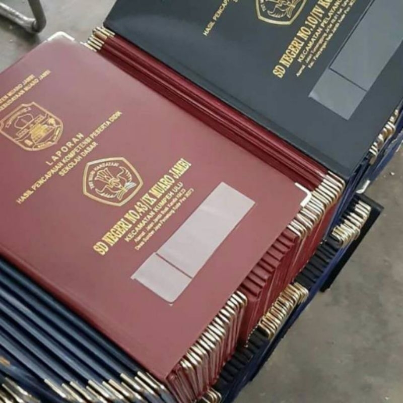 Map raport & ijazah isi plastik 2 hootprint k13
