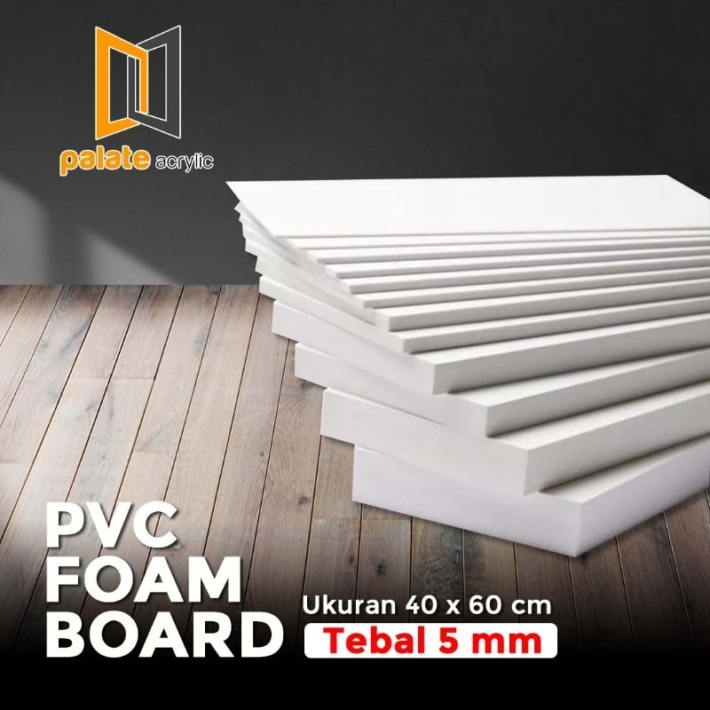 PVC Foam Board 5MM uk 60x40cm