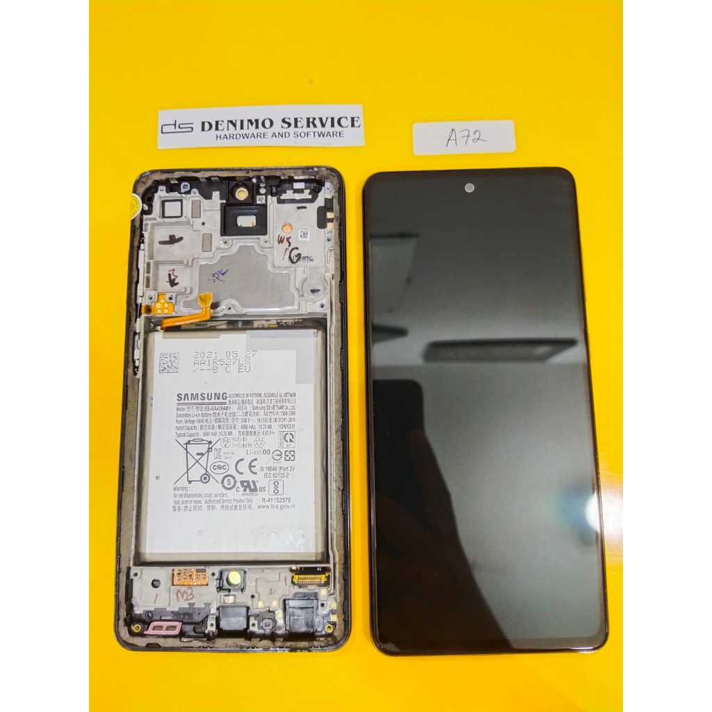 LCD SAMSUNG A72 ORIGINAL COPOTAN 100%