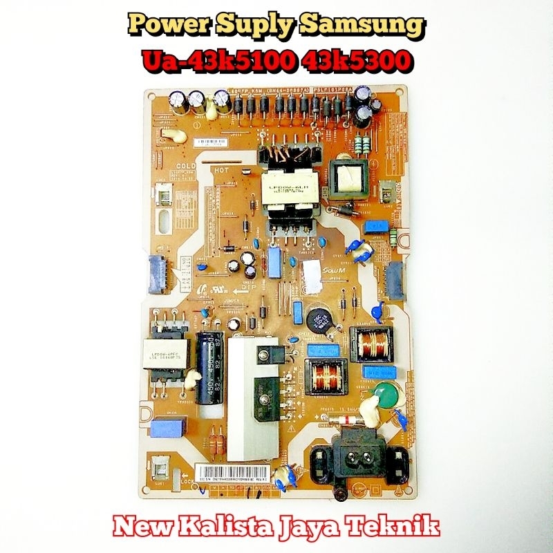 POWER SUPLY TV SAMSUNG 43K5100 43K5300 ORIGINAL BN44-00867A PSU SAMSUNG 43K5100 43K5300 REGULATOR UA
