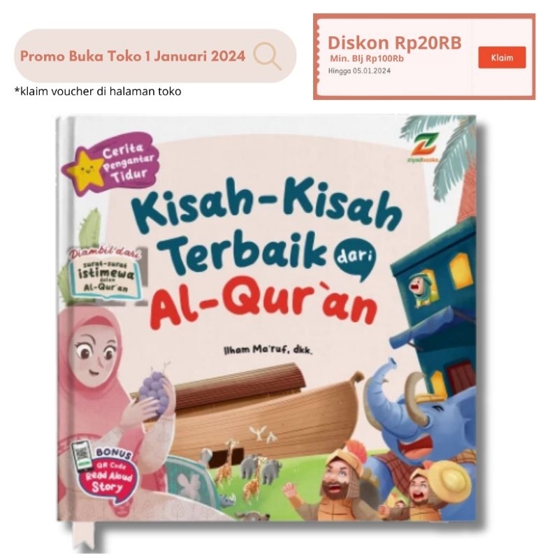 Kisah-Kisah Terbaik Dari Al Quran Hard Cover
