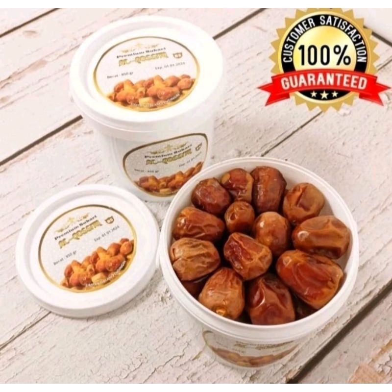 

( GROSIRAN ) KURMA SUKARI AL QASSIM 1kg KURMA SUKKARI EMBER GRADE A 850 gram