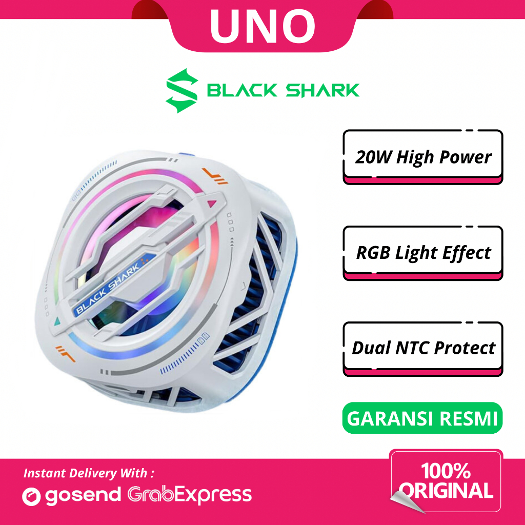 BLACK SHARK Magnetic Cooler 3 Pro / Magcooler 3 Pro Funcooler Smartphone Kipas Pendingin