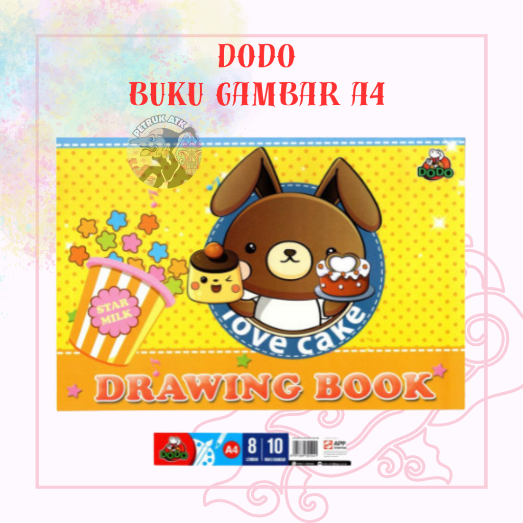 

[PCS] BUKU GAMBAR DODO A4 KECIL DRAWING BOOK