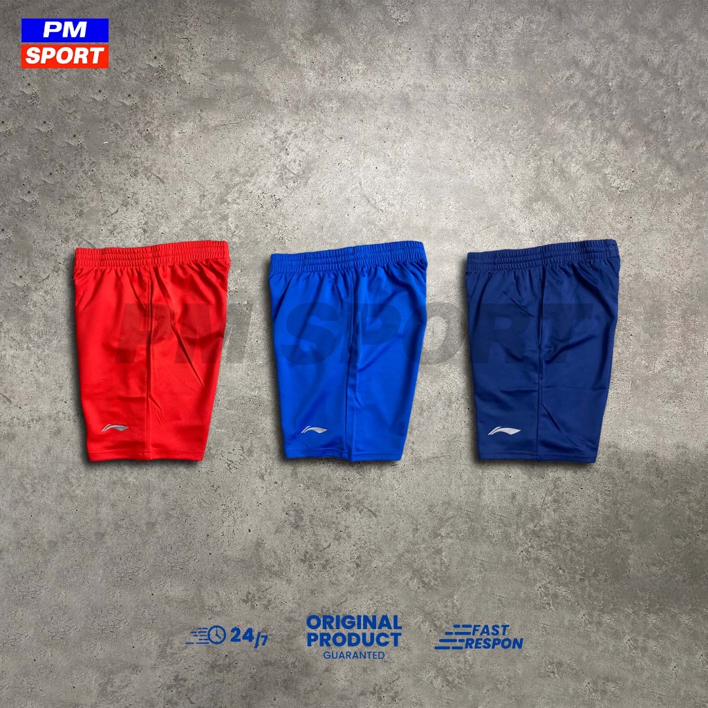 CELANA OLAHRAGA BADMINTON BULUTANGKIS LINING ATSSB03 SHORT ORIGINAL
