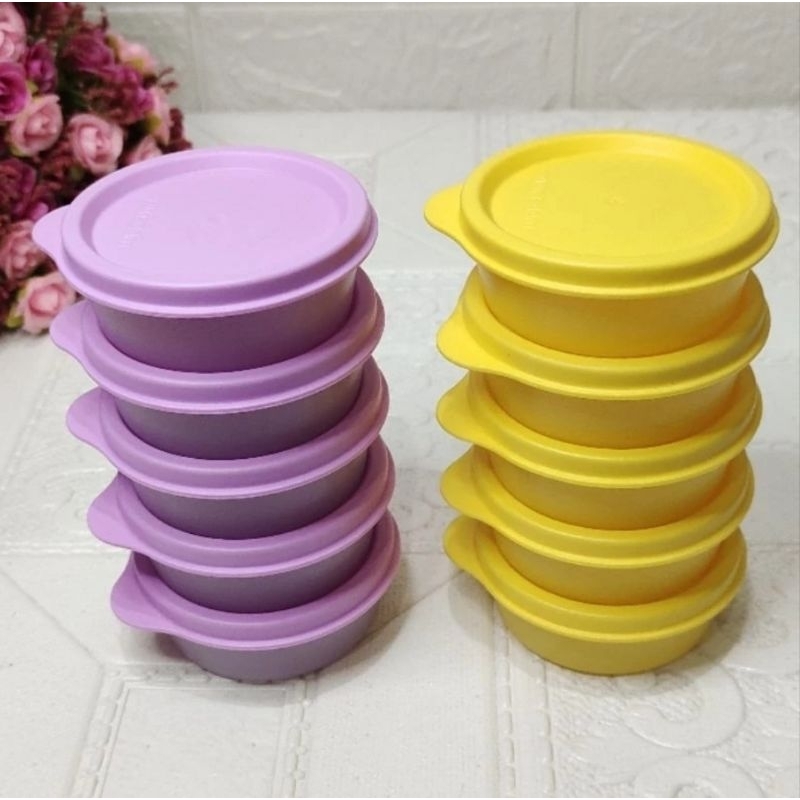 Snack Cup Small Mini Round Container  Tupperware BARU NEW