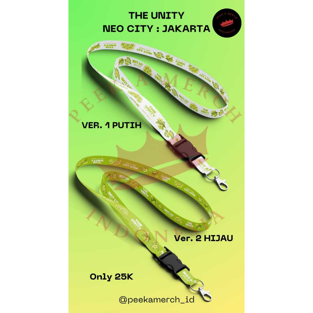 

LANYARD EDISI KHUSUS NCT 127 3rd WORLD TOUR : THE UNITY VERSION by Peekamerch_id