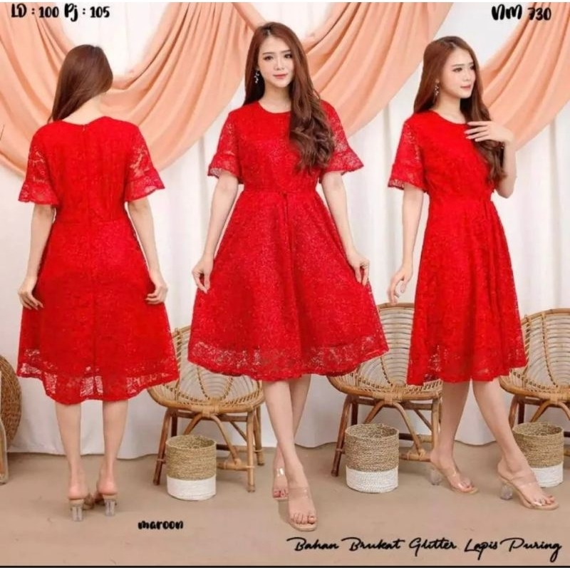 Dres Dewasa Remaja Dreas Natal Remaja Wedding Mini Dreas Ke Gereja Bju Pakian Natalan Wnta Wanita Br