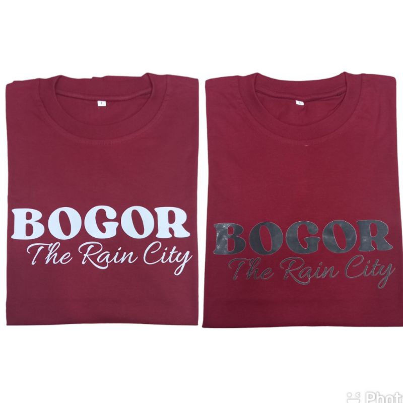 Kaos Oleh Oleh Bogor Kaos Oblong Pria Katun Kombed Tshirt Pria Premium