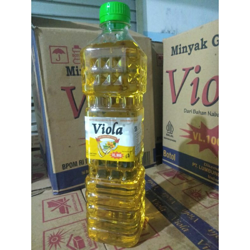 

Minyak goreng viola botol VL900