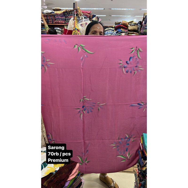 sarong kain pantai premium rayon halus bali