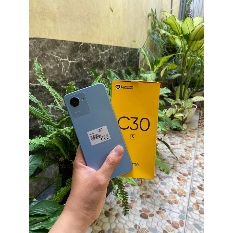 REALME C30s 3/32GB SECOND/BEKAS FULLSET ORIGINAL