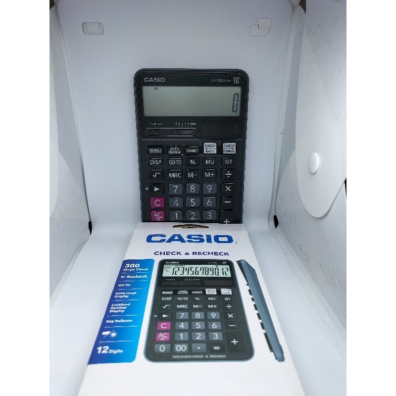 

Kalkulator Casio jj 120dplus