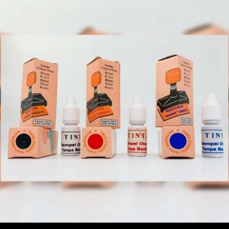 

Tinta Stempel Otomatis / Tinta Manis
