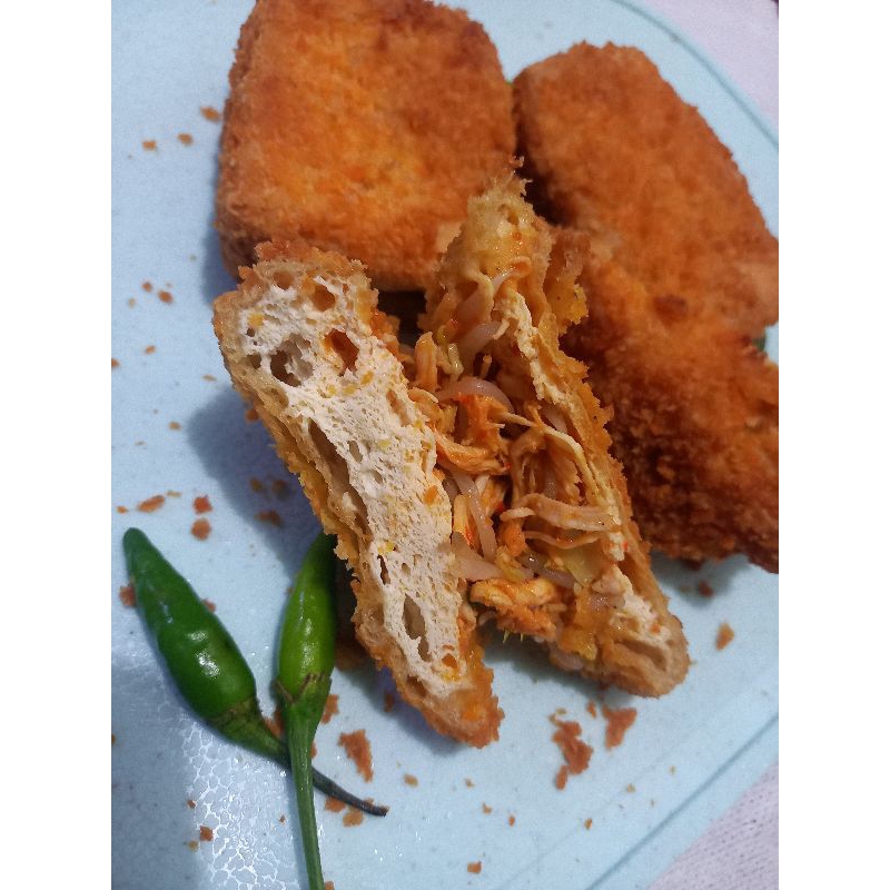 

[FROZEN] Tahu Isi Ayam Suwir Pedas