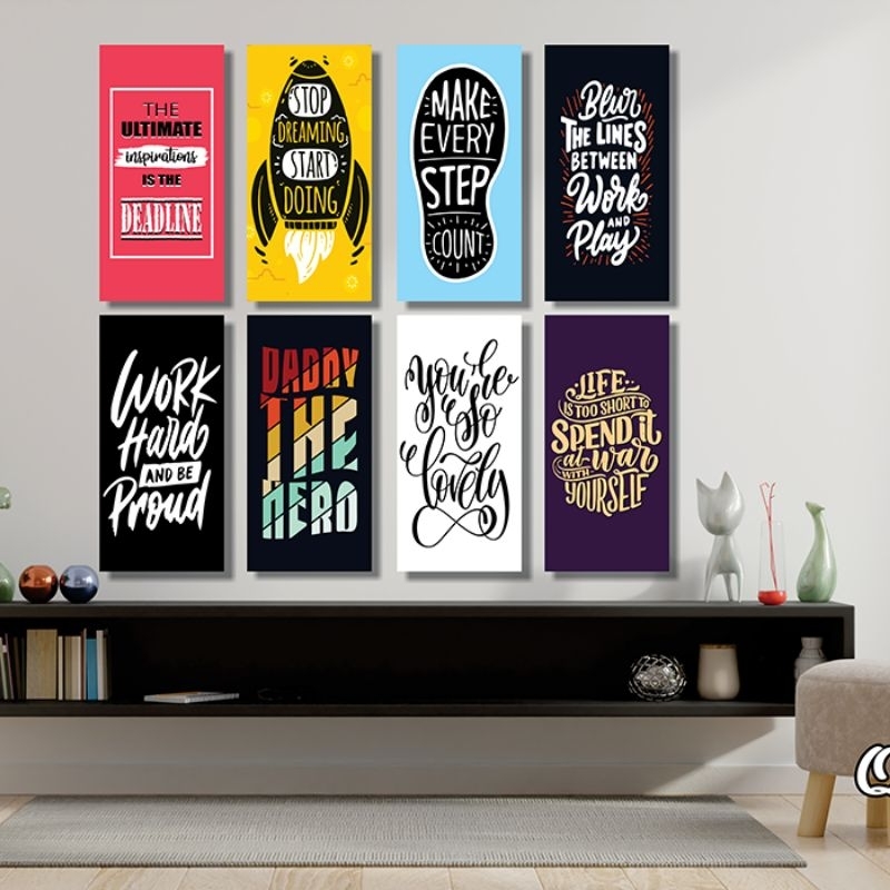 48 poster quote pajangan dinding poster kata kata motivasi aestetik bahasa inggris
